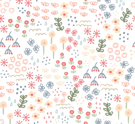 English Garden Flowers Wallpaper⁠