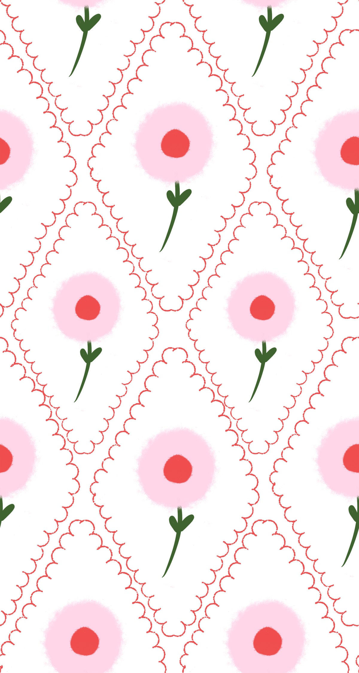 Cottage Roses Wallpaper⁠ in your room
