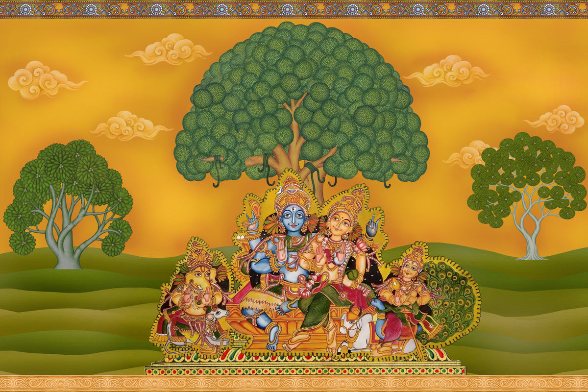 Eternal Divine Union Wall Mural in your room