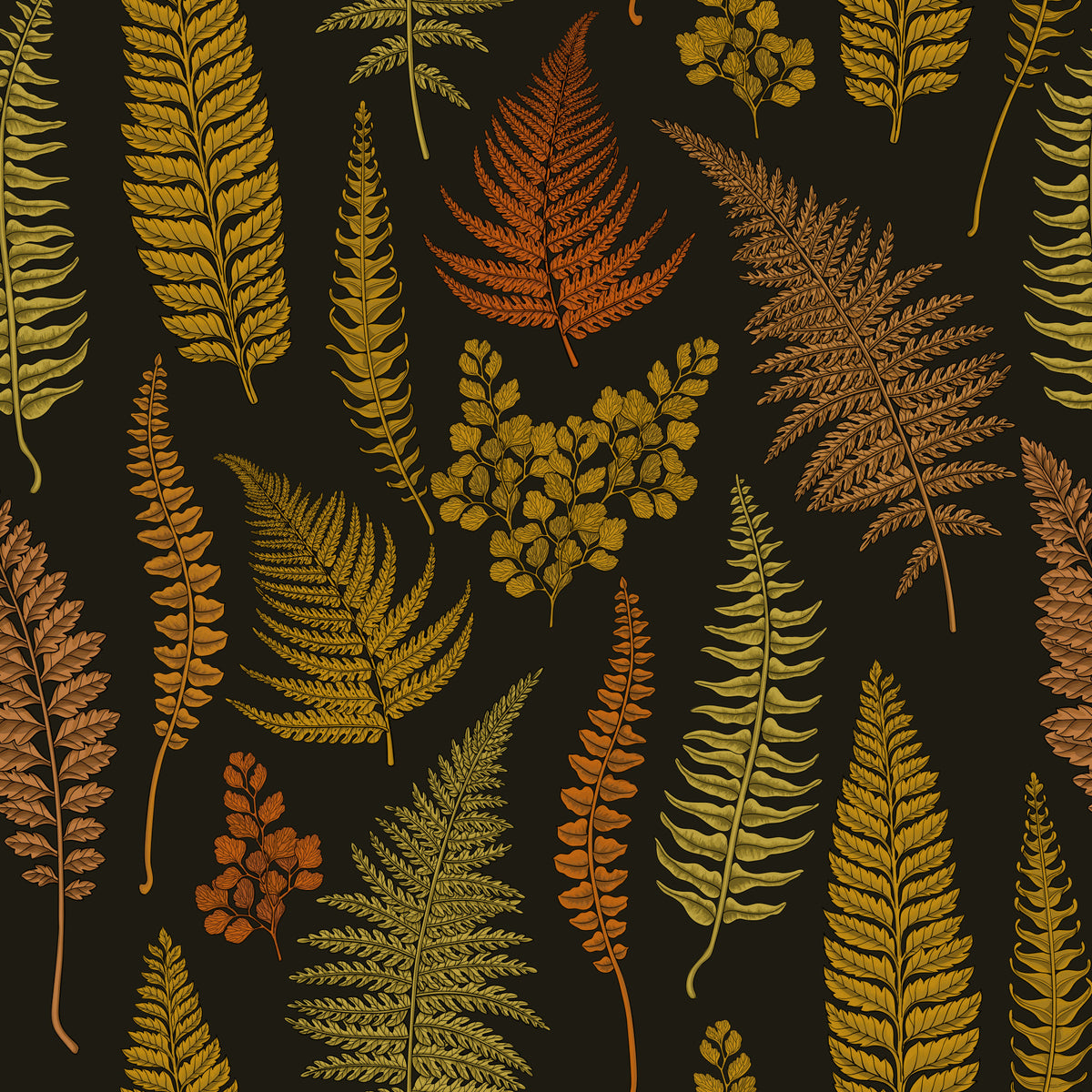 Ferns Wallpaper⁠ in your room