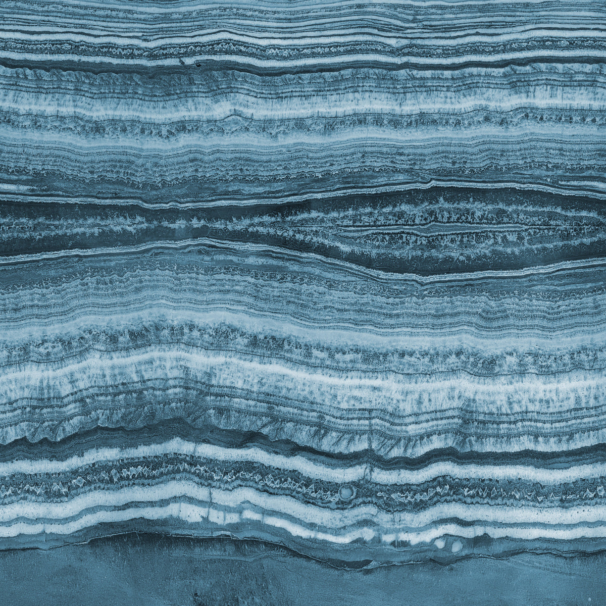 Deep Azure Strata Wall Mural