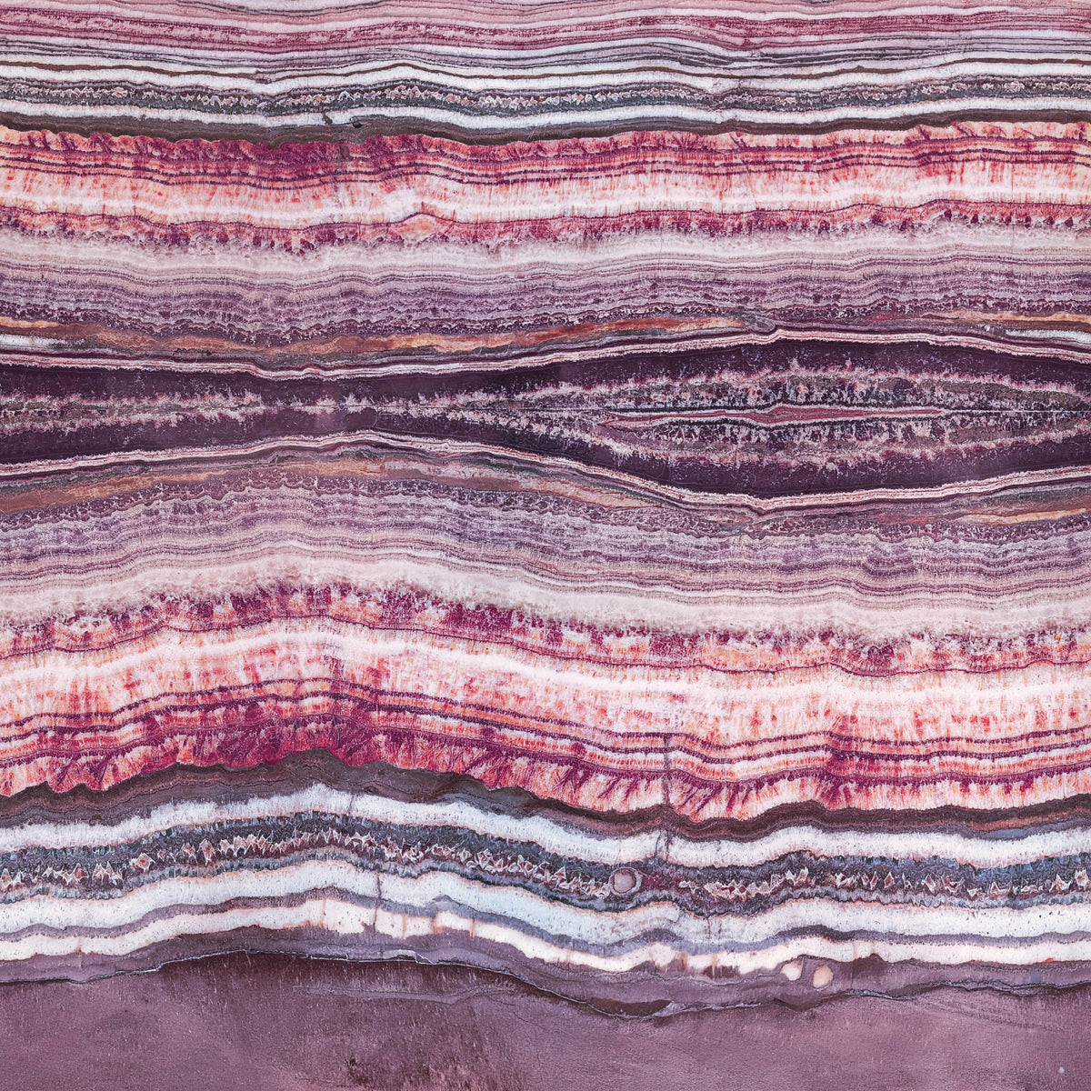 Crimson & Amethyst Strata Wall Mural in your room