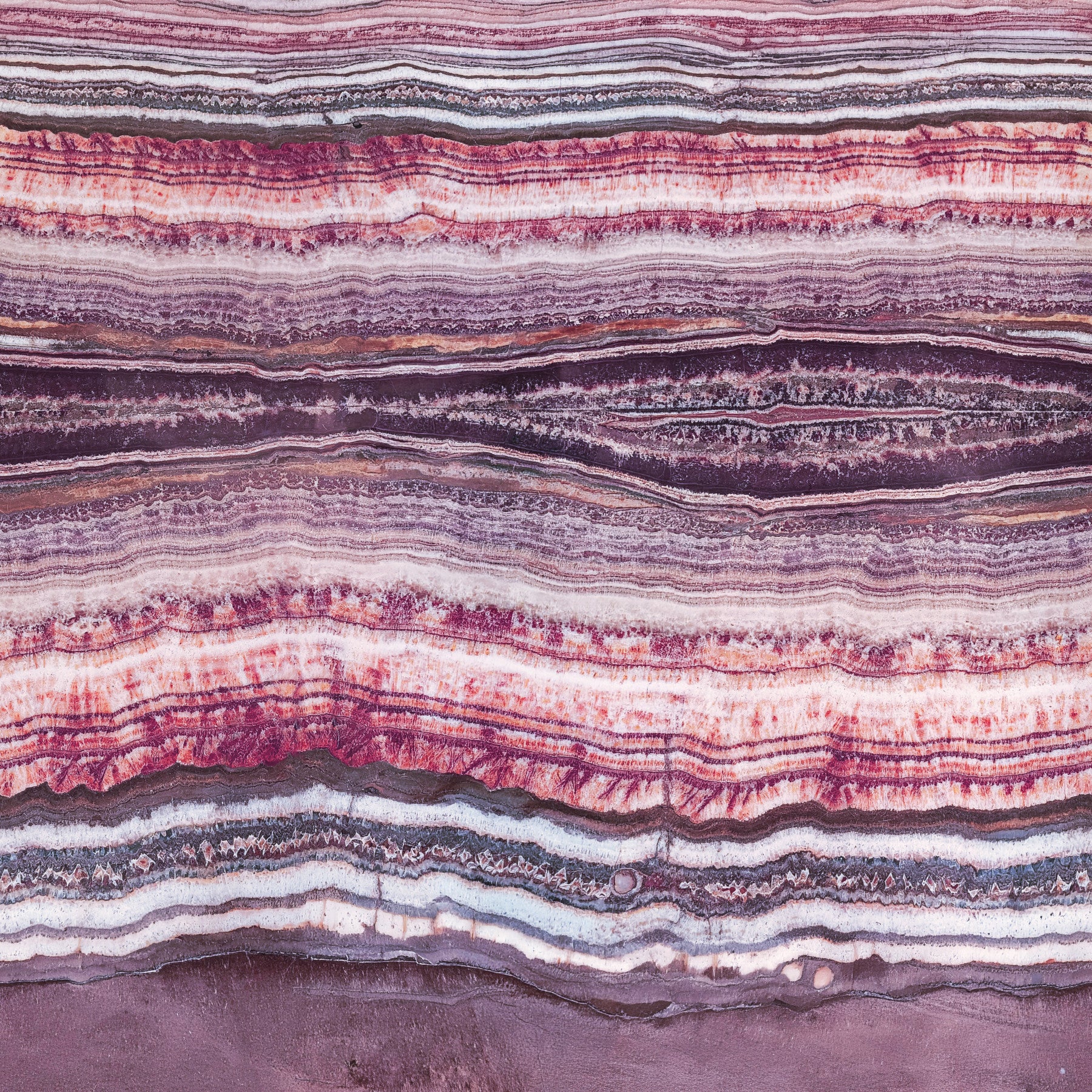 Crimson & Amethyst Strata Wall Mural