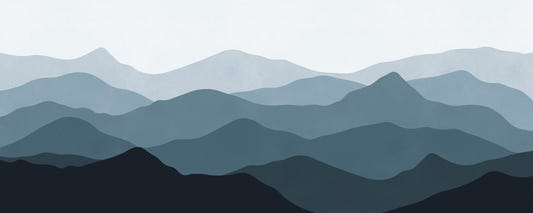 Layered Horizon 2 Wall Mural
