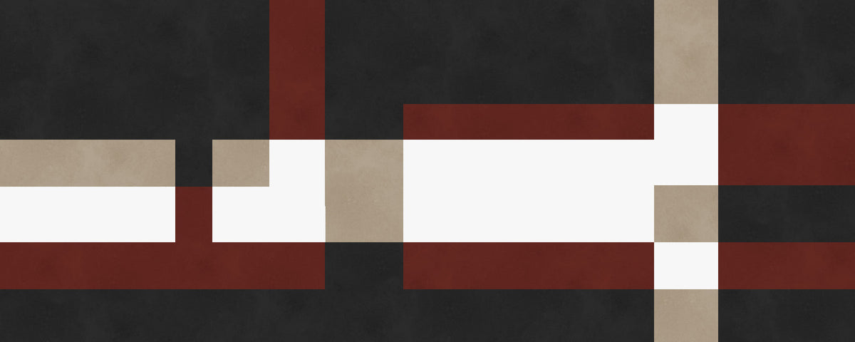 Bold Block Fusion Wall Mural