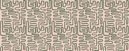 Soft Flow Maze Wall Mural
