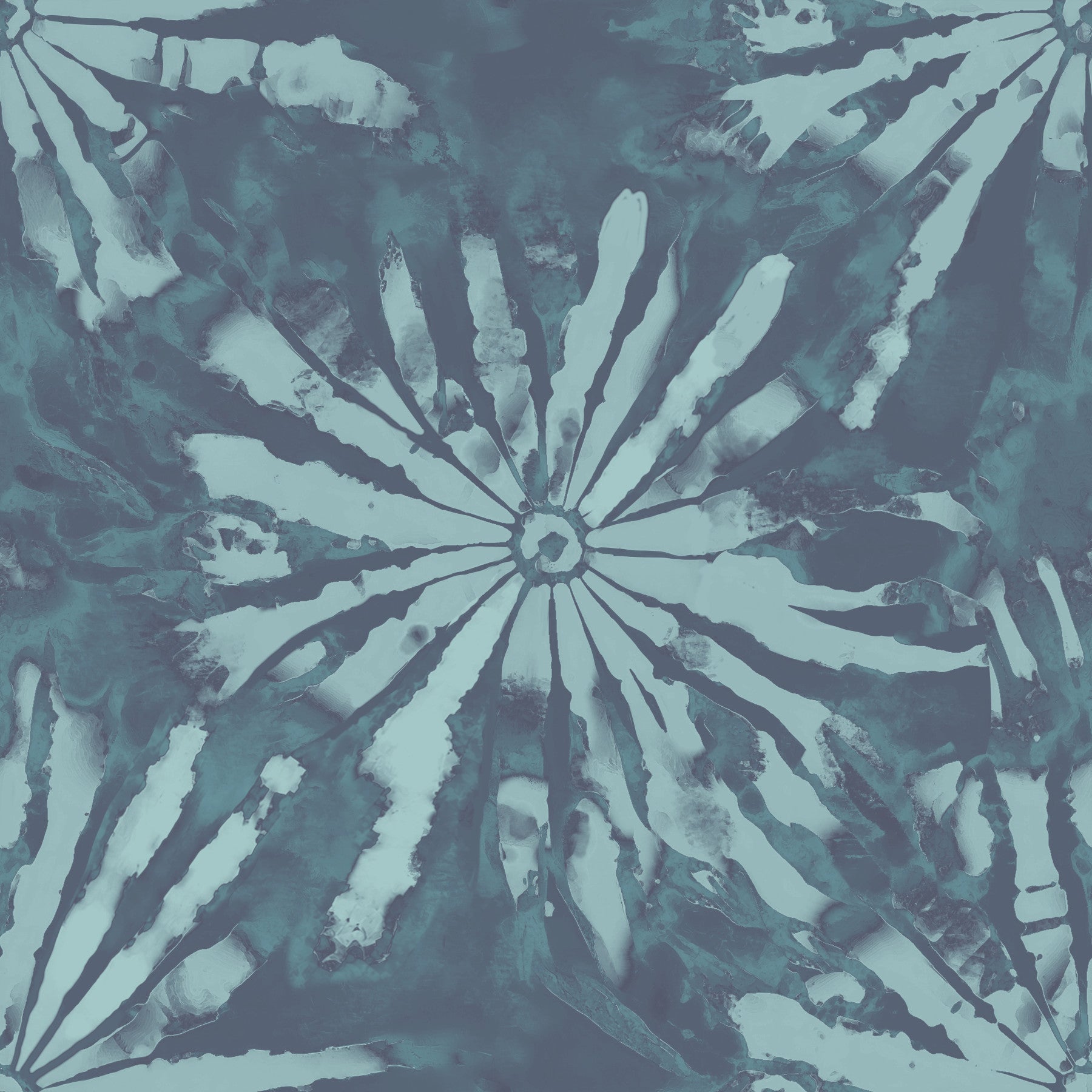 Subaqueous Burst Wall Mural