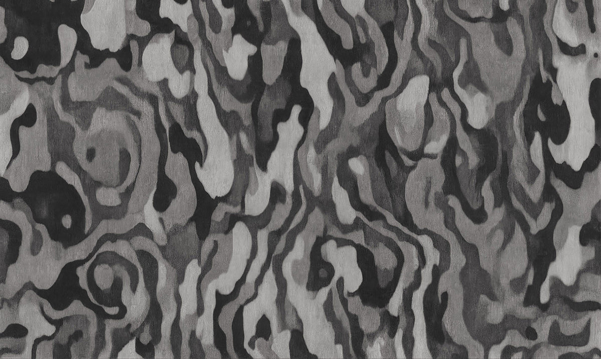 Ettore Line Wall Mural in your room — zoomed