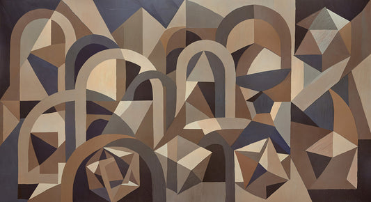Silent Axis Wall Mural