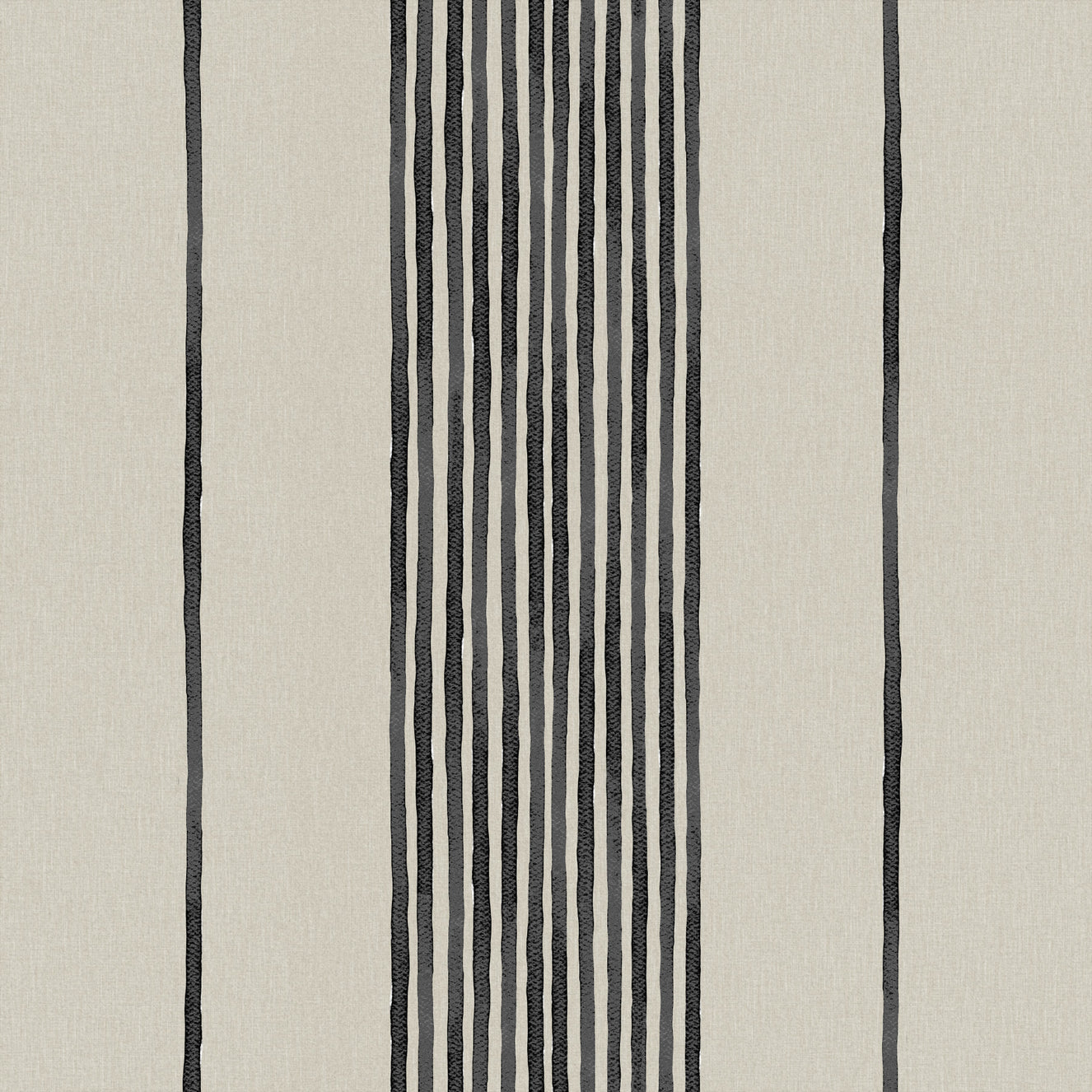 Artisanal Striped Linen Wallpaper⁠