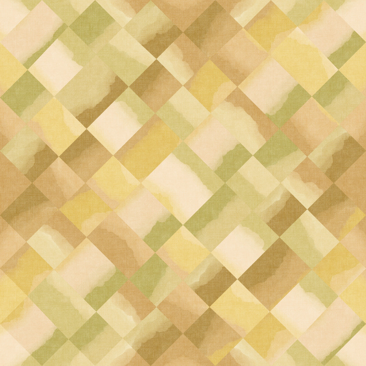 Relax Greenery Painted Checker Wallpaper⁠ in your room