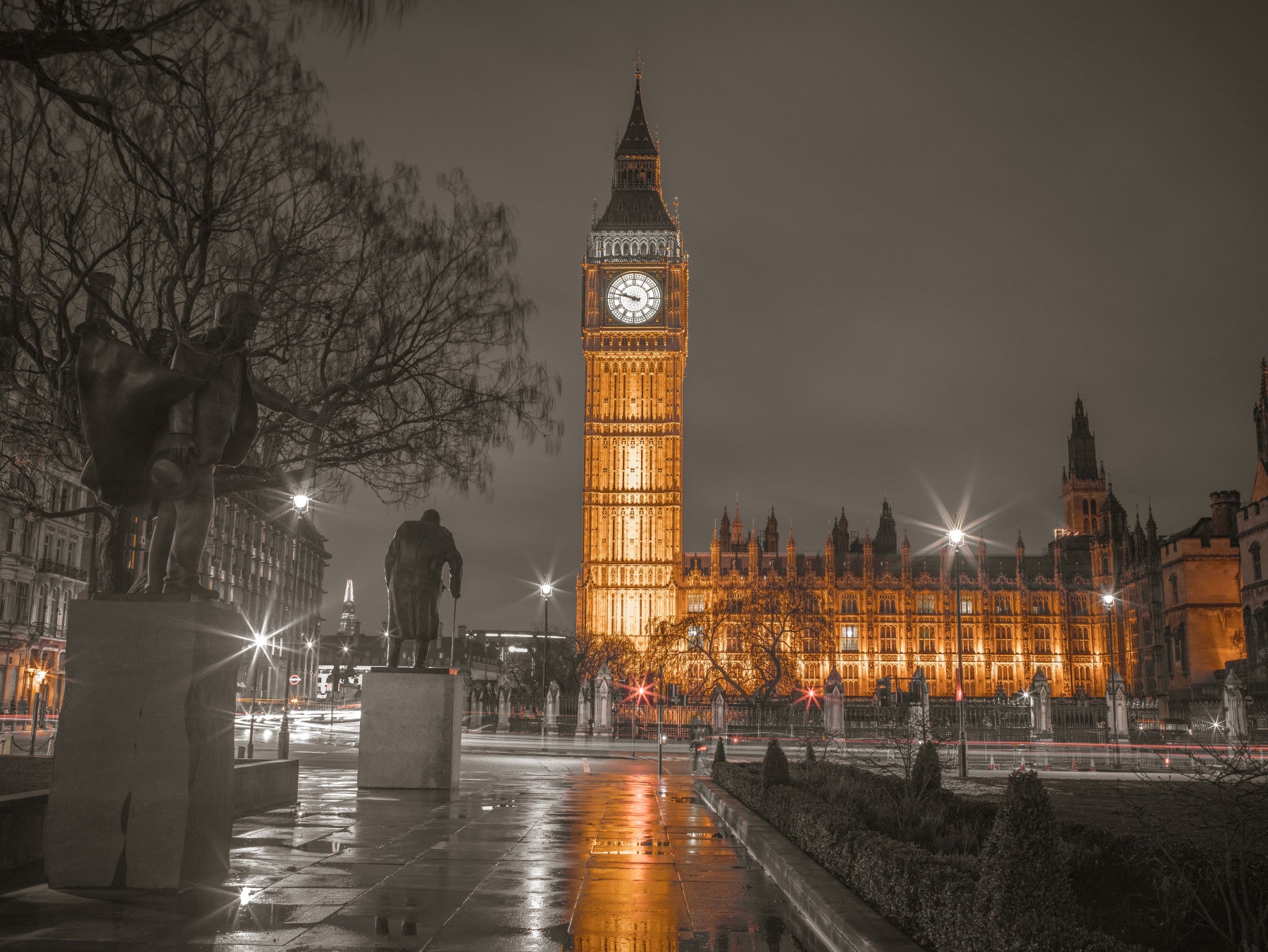 Westminster Ember Glow Wall Mural