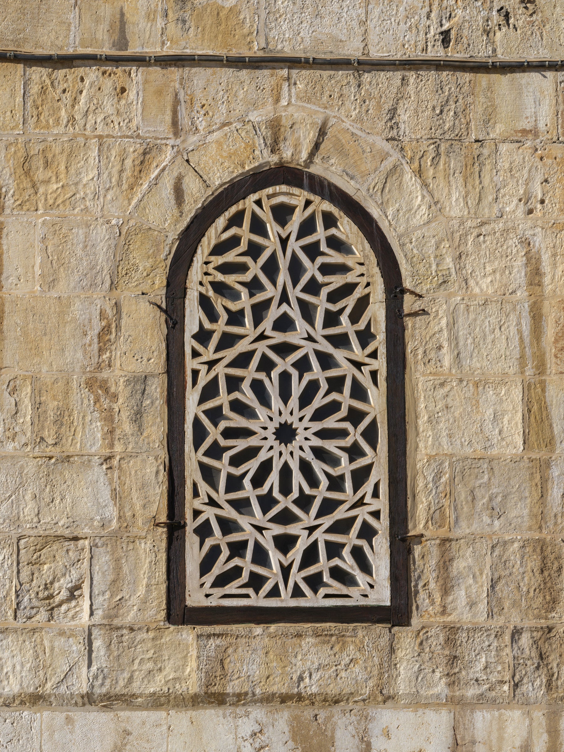 Moorish Light Pattern Wall Mural in your room — zoomed