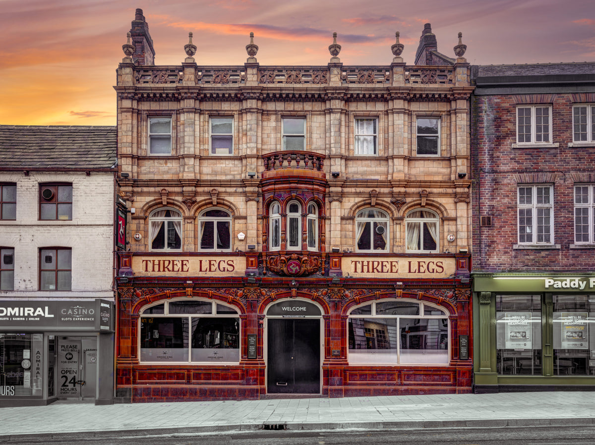 Three Legs: A Timeless Landmark Wall Mural in your room