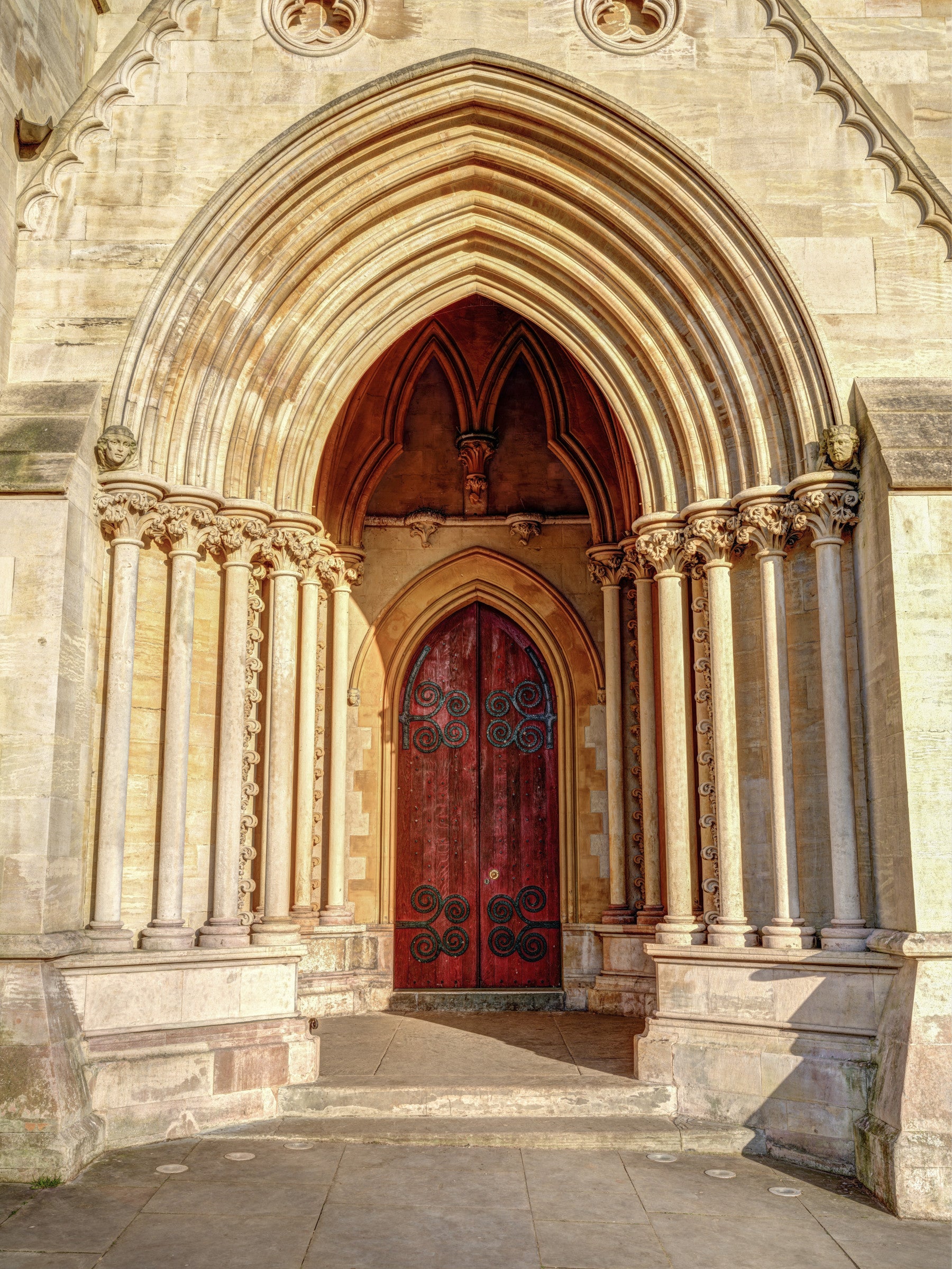 Gothic Entryway Grandeur Wall Mural in your room — zoomed