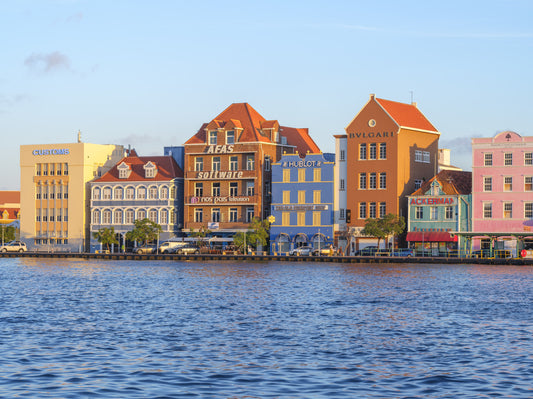 Harbor Hues of Willemstad Wall Mural