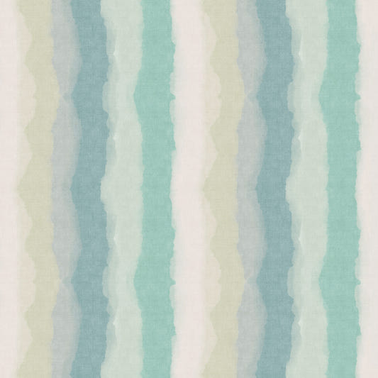 Relax Watery Painted Stripes Wallpaper⁠