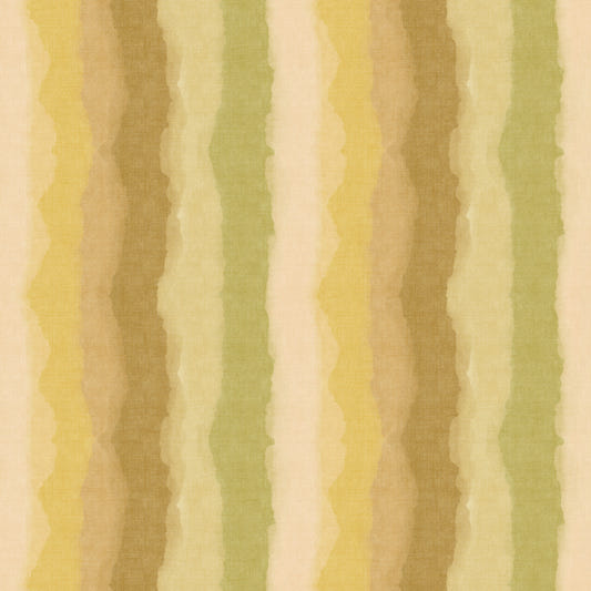 Relax Greenery Painted Stripes Wallpaper⁠