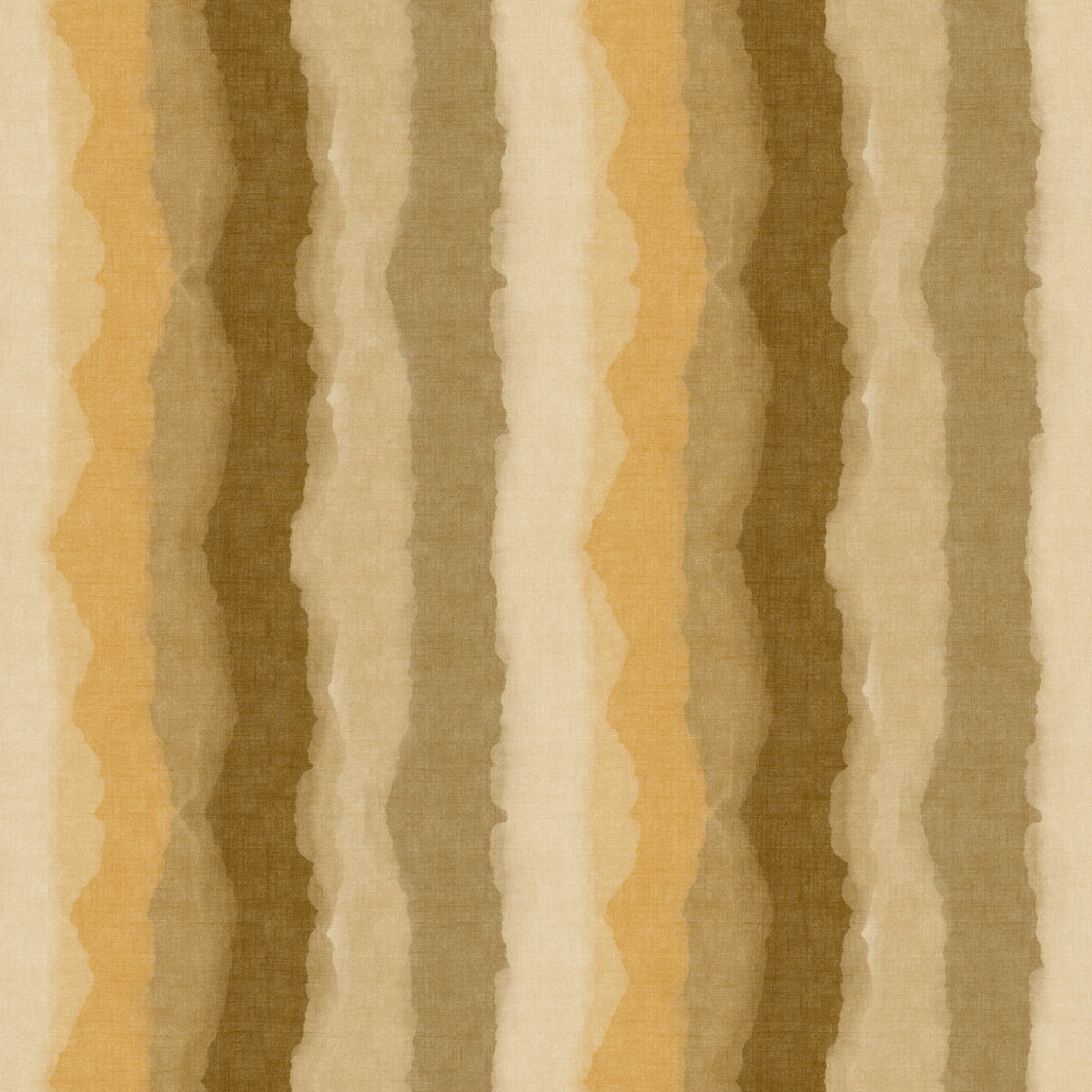Relax Ocher Painted Stripes Wallpaper⁠ in your room