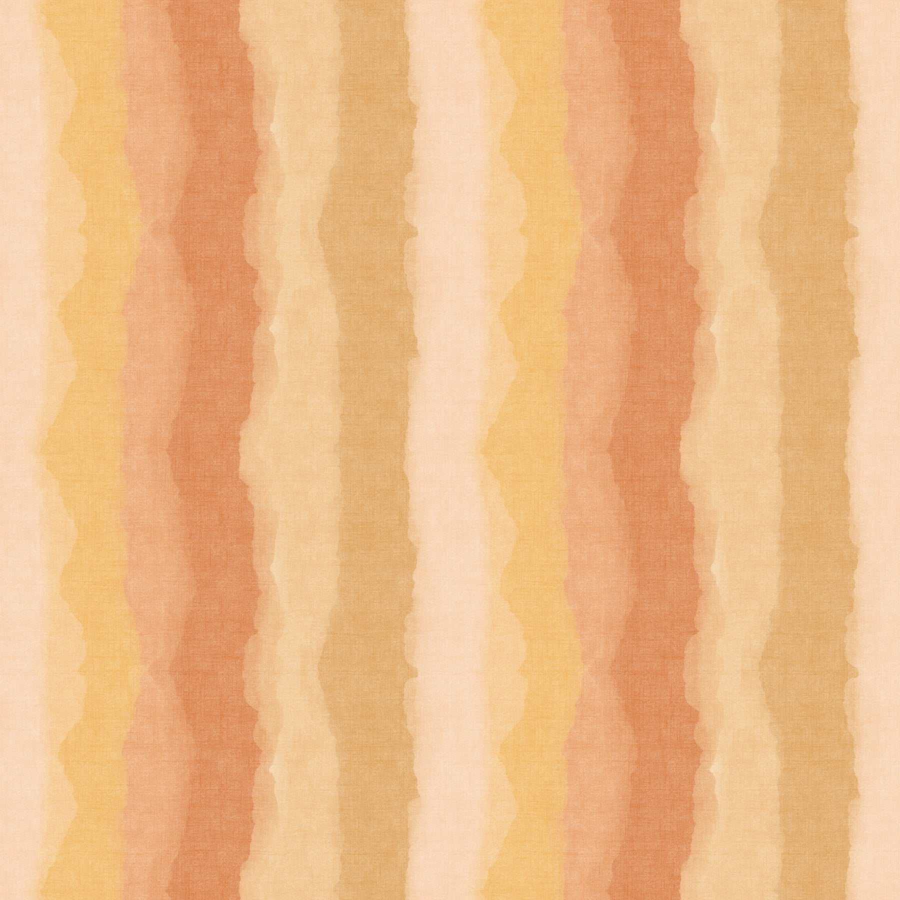 Soft golden wallpaper featuring hand painted stripe pattern
