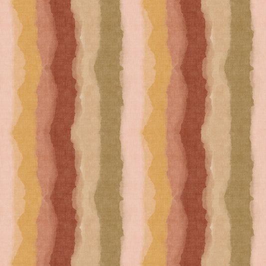 Relax Sunset Painted Stripes Wallpaper⁠