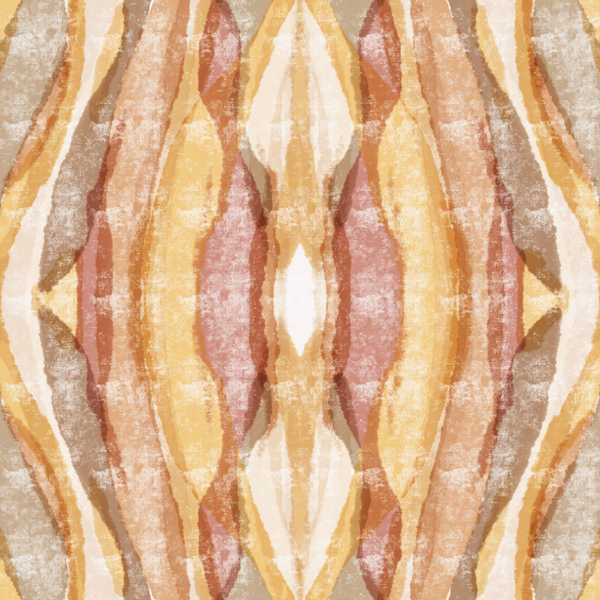 Golden Rhythm abstract stripes Wallpaper⁠ in your room — zoomed