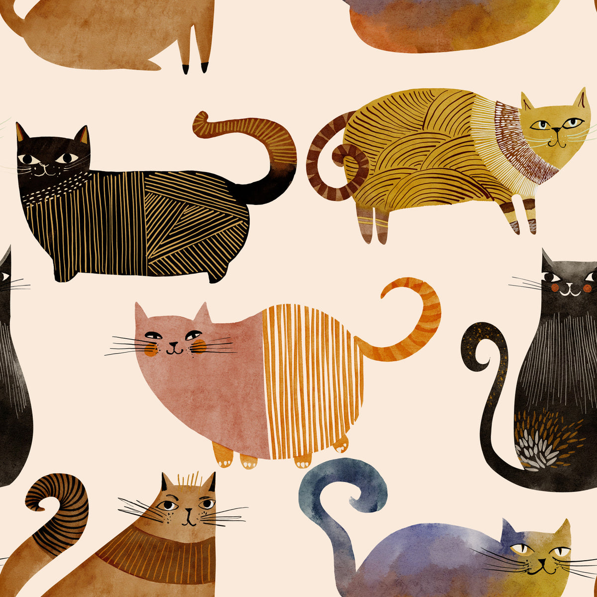 Curly Tail Club Wallpaper⁠ in your room