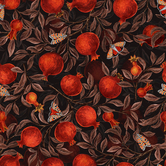 Pomegranate Nocturne Wallpaper⁠