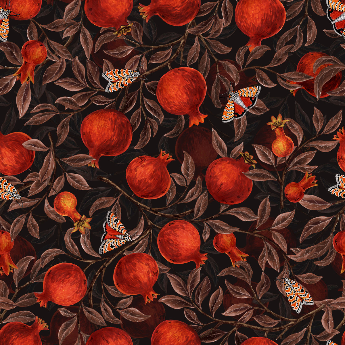 Pomegranate Nocturne Wallpaper⁠ in your room