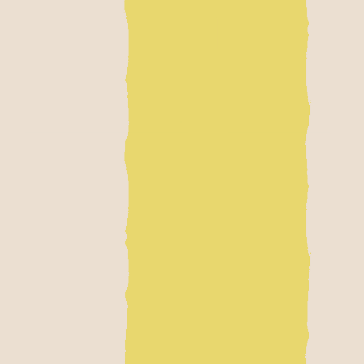 Butter Yellow Stripe Wallpaper