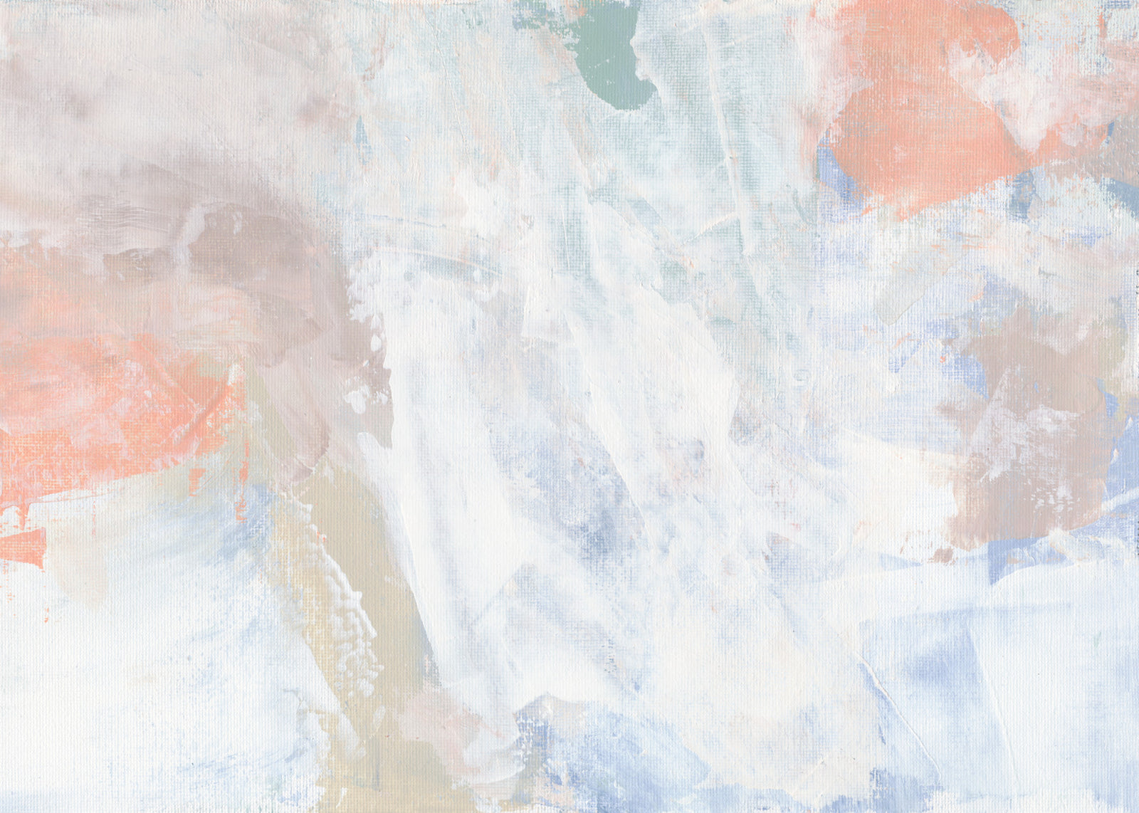 Soft Serenade Pastel Brushstrokes Wall Mural