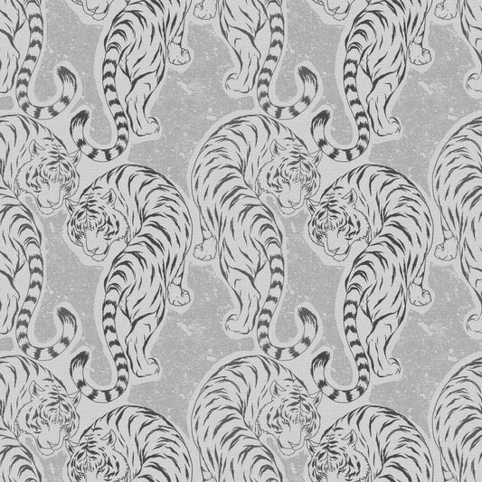 Vintage Monochrome Tiger Wallpaper Wallpaper⁠