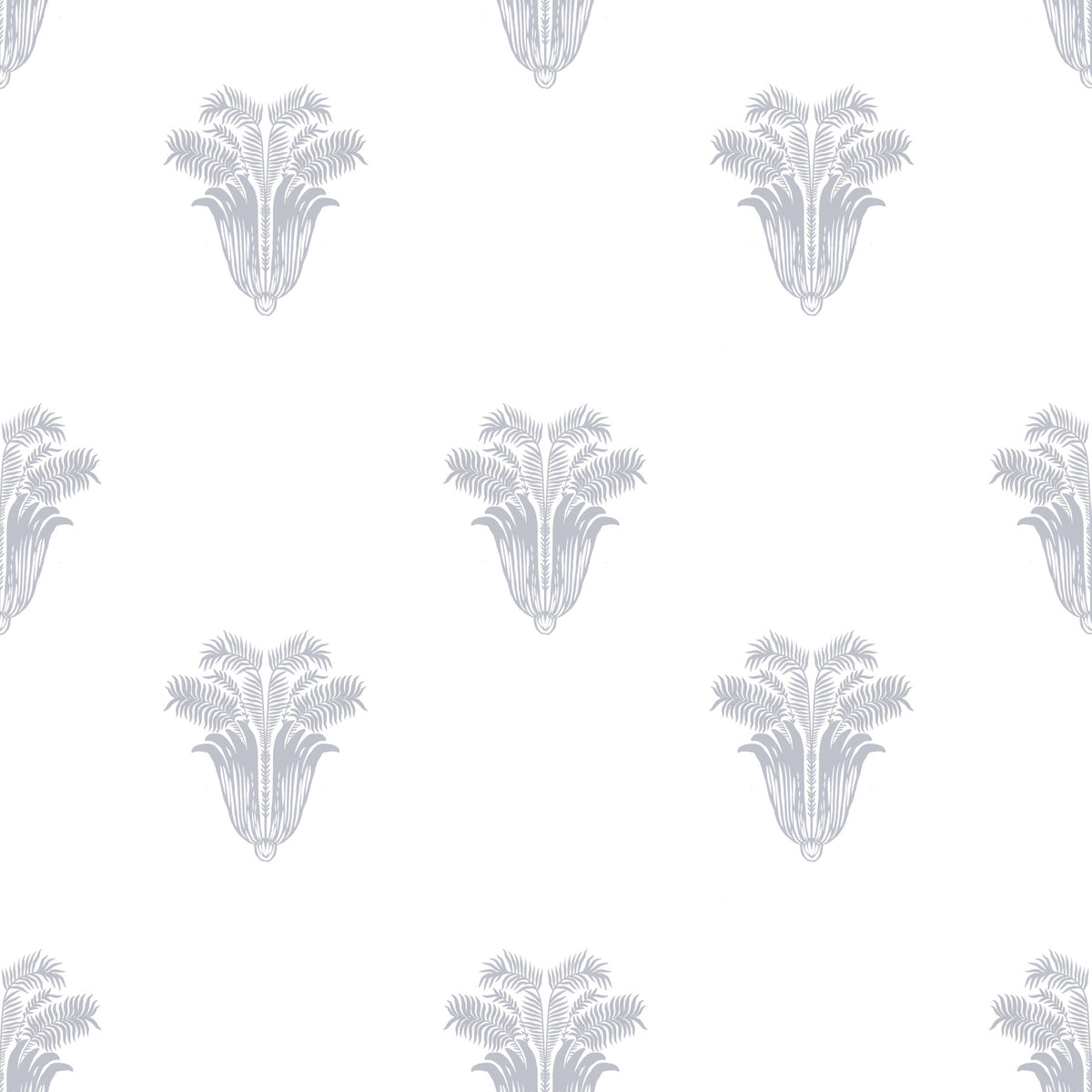 Minimalist Parisian Palm Crest Wallpaper⁠ in your room — zoomed