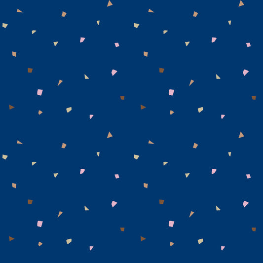Midnight Confetti Terrazzo Wallpaper⁠