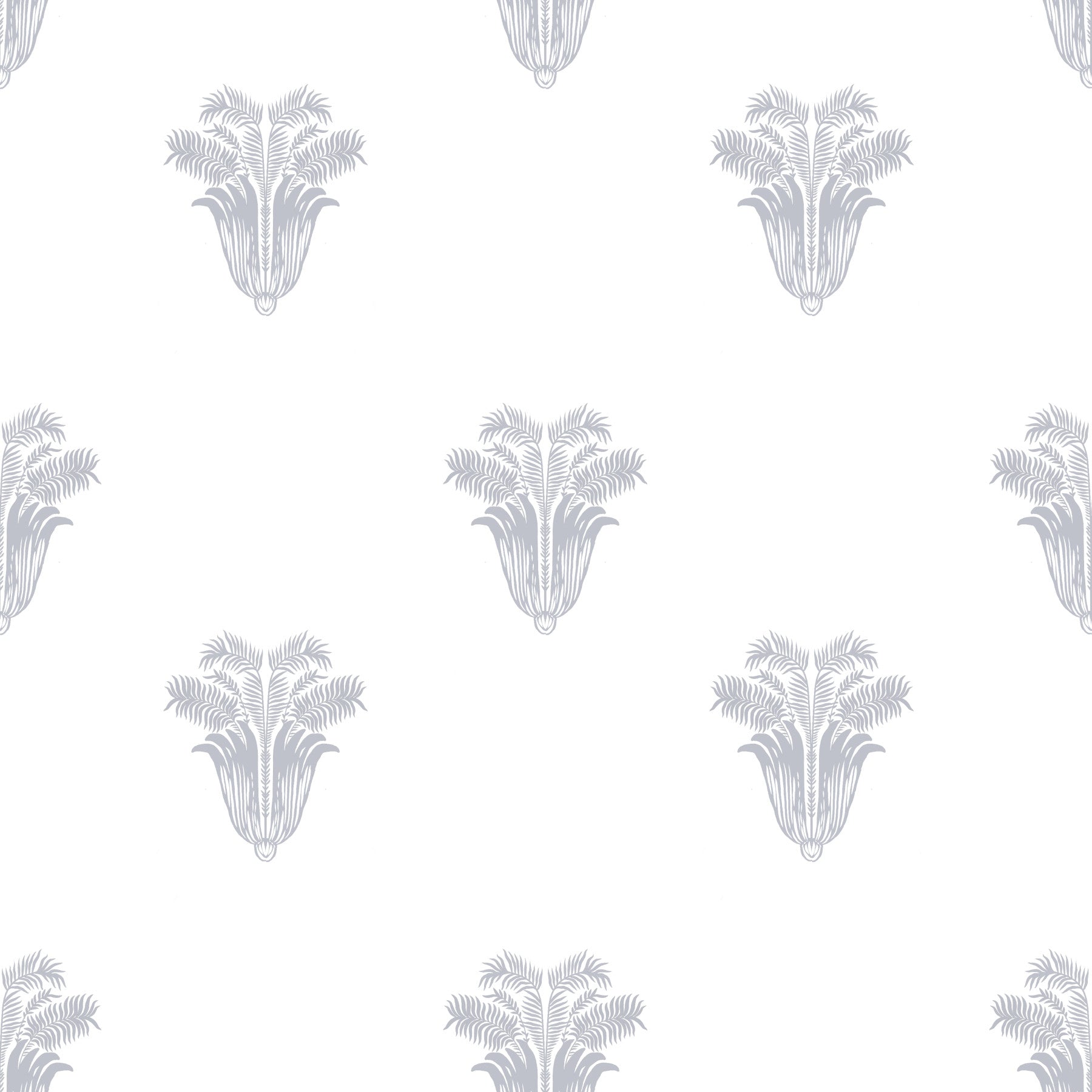 Neoclassical Palm Motif Wallpaper Wallpaper⁠