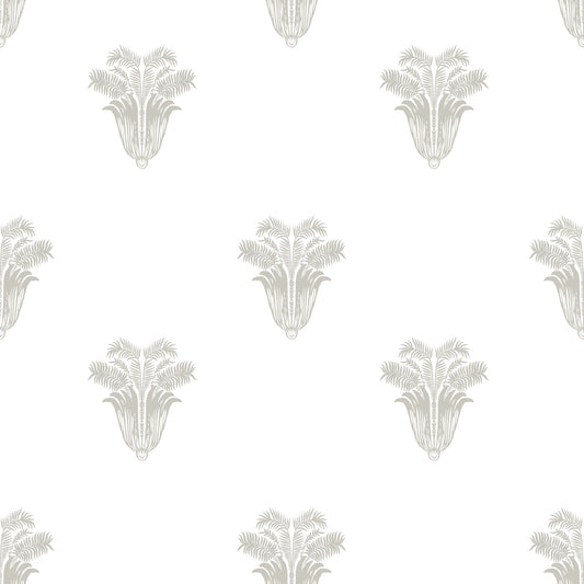 Minimalist Deco Palm Frond Wallpaper⁠