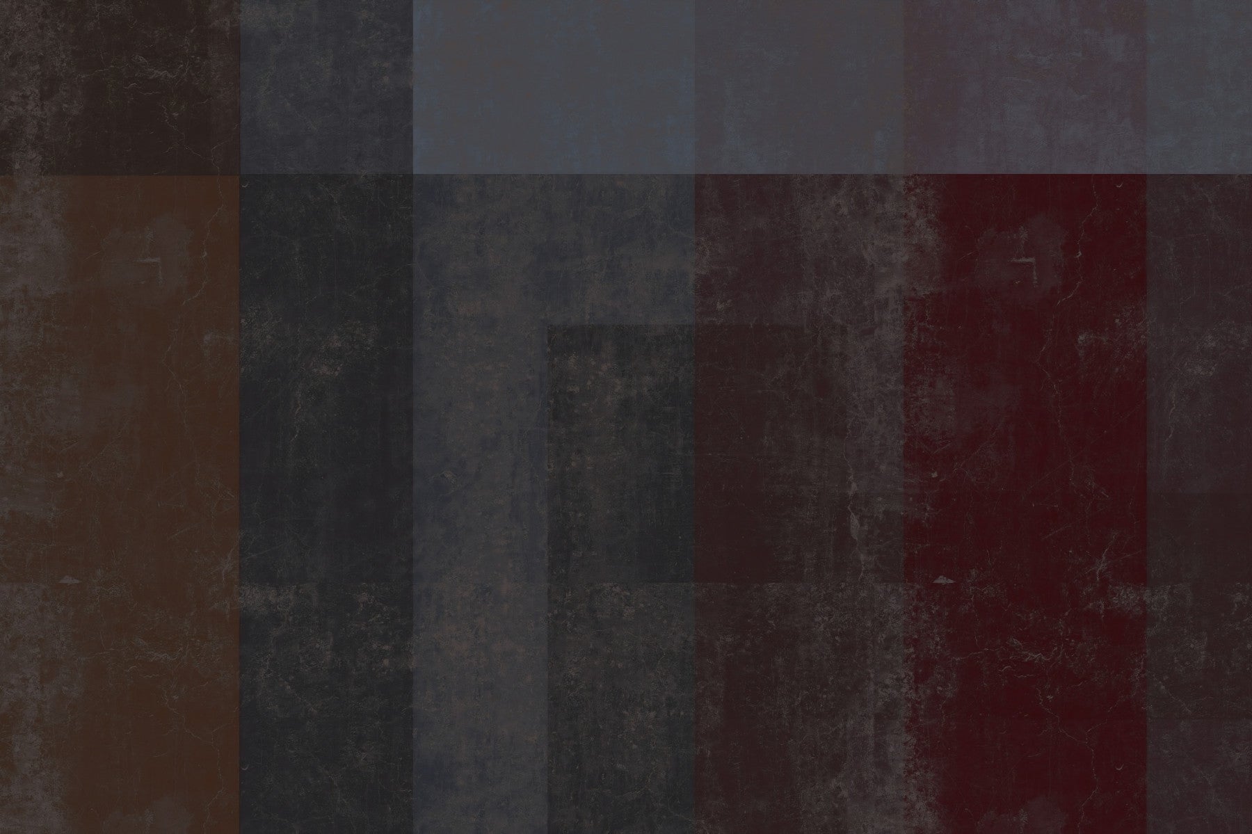 Moody Geometric Block Industrial Wallpaper Wall Mural