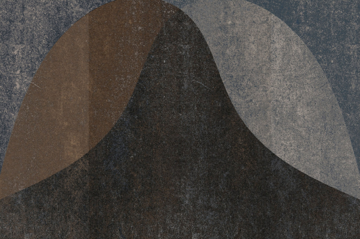 Earthy Textured Arches Abstract Wall Mural in your room