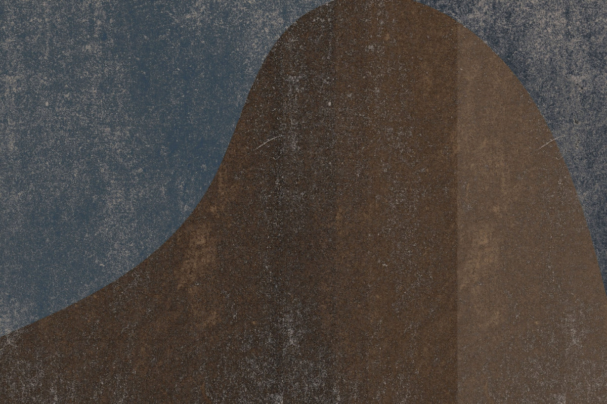 Rustic Dune Abstract Slate Wall Mural in your room
