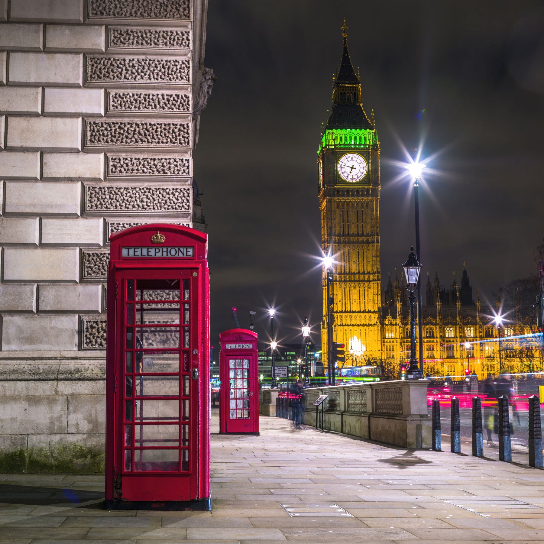 Midnight in London Wall Mural