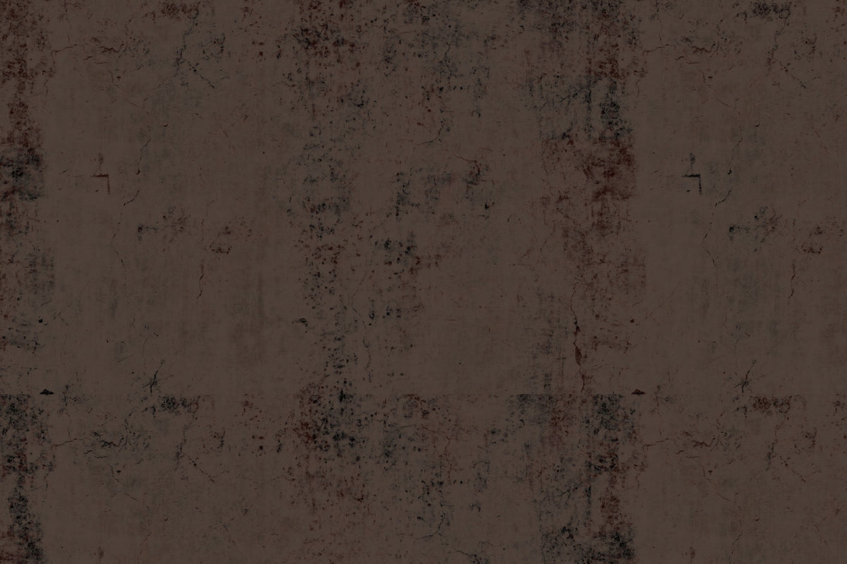 Moody Antique Dark Brown Plaster Wall Mural in your room