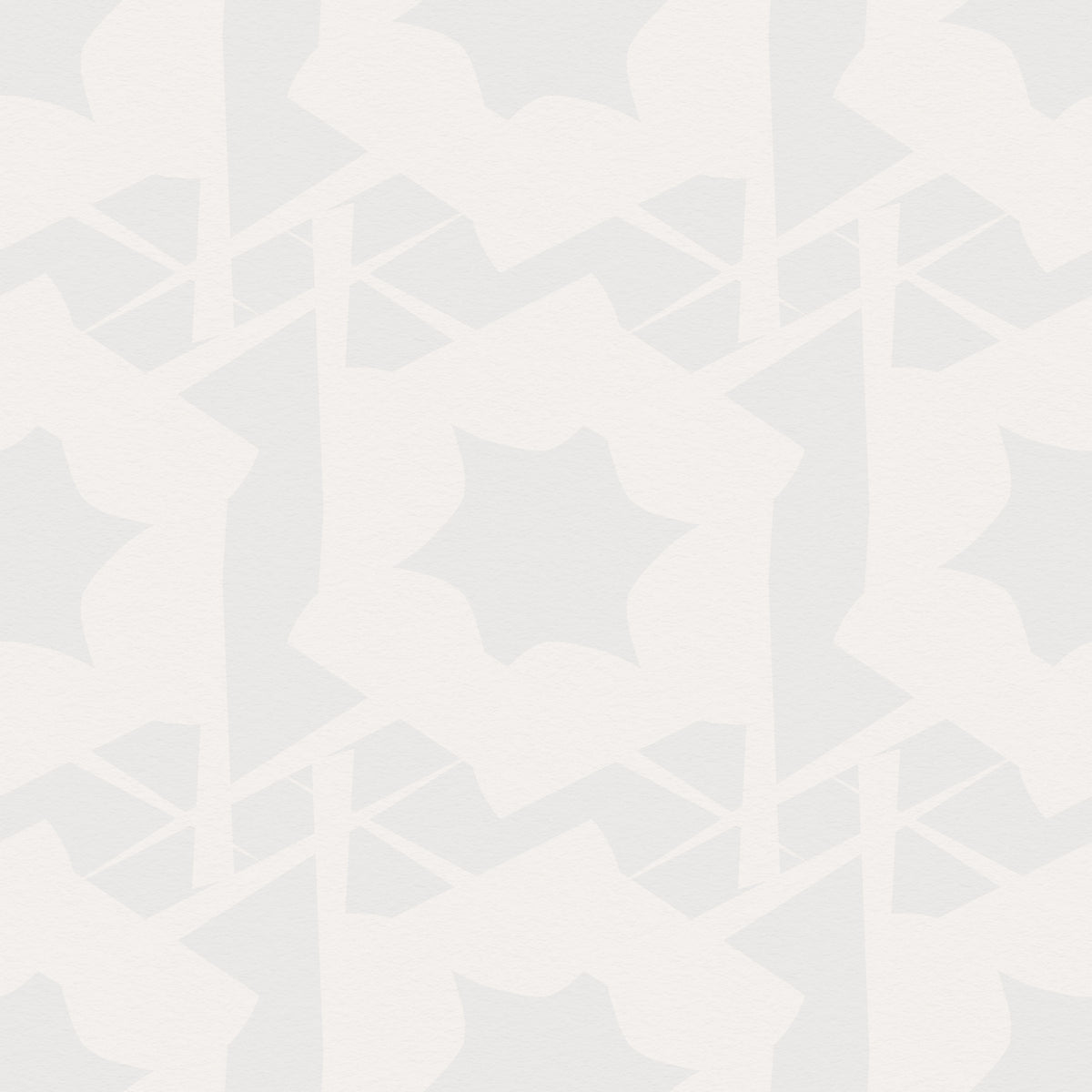 Quiet Geometric Star Motif Wallpaper⁠