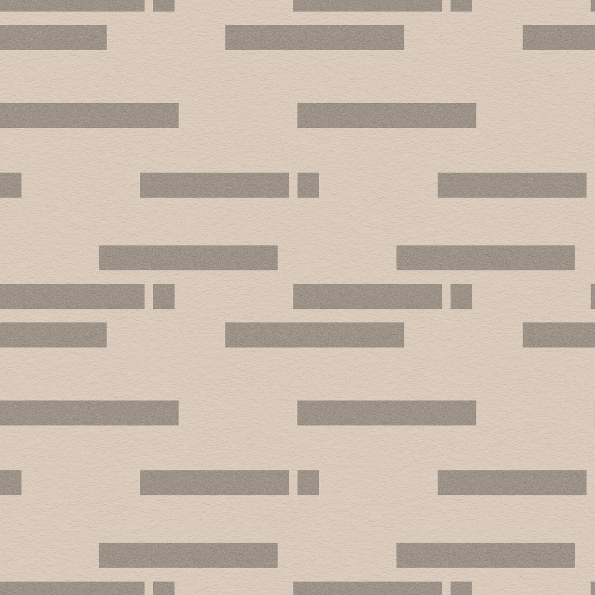 Minimalist Linear Rhythm in Taupe and Slate Wallpaper⁠ in your room — zoomed