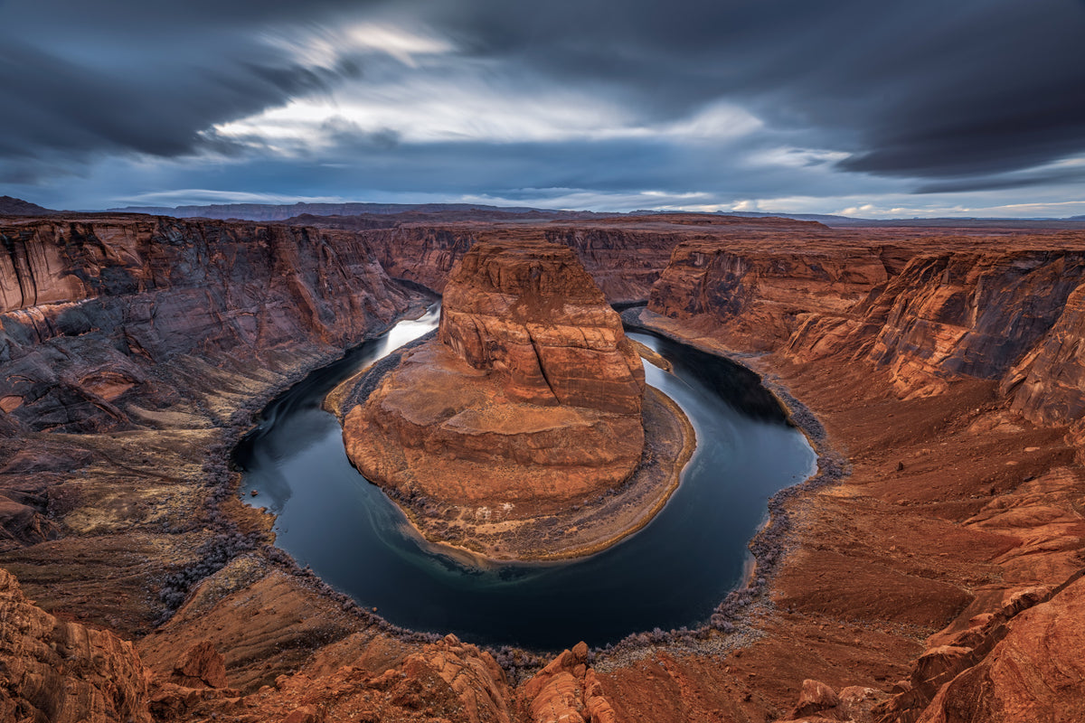 Majestic Horseshoe Bend Canyon Vista Wall Mural in your room