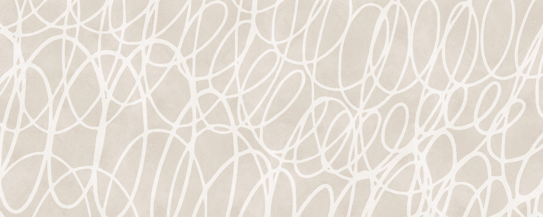 Abstract Swirl Line Art Wall Mural
