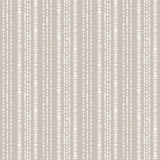 Earthy Vertical Dash Motif Wallpaper⁠