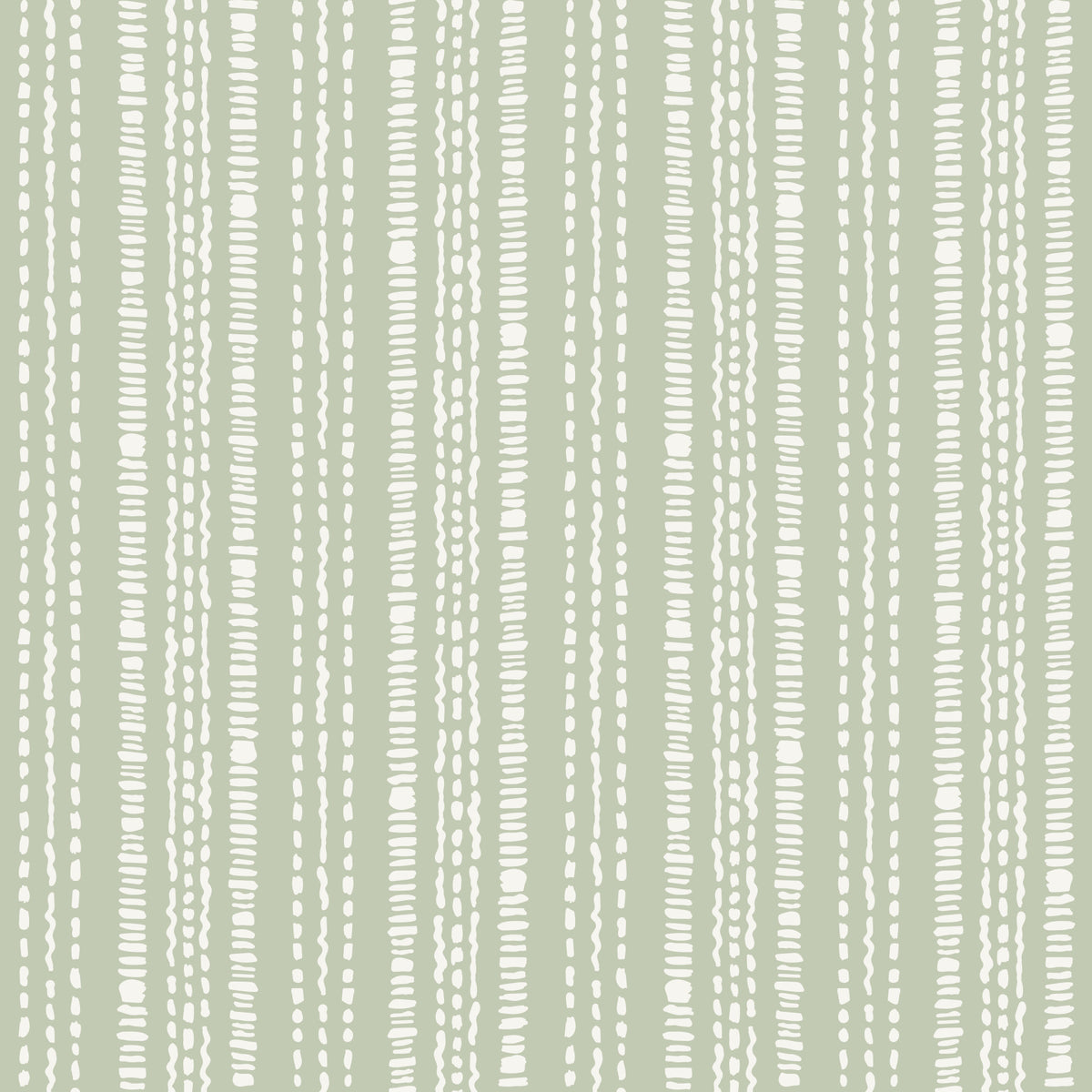 Organic Dashed Texture Sage Wallpaper⁠ in your room