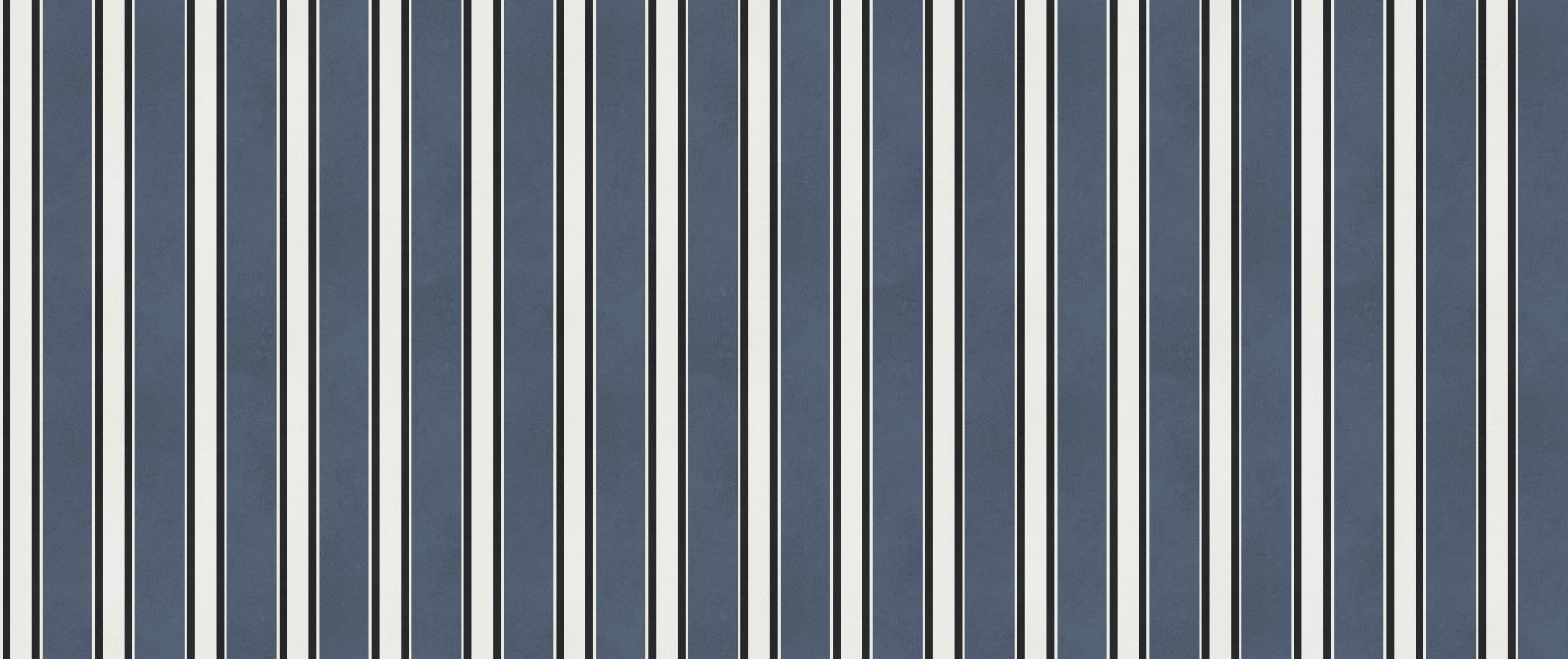 Classic Navy Striped Pattern Wall Mural