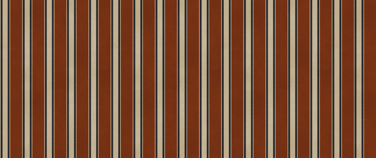 Rustic Stripes in Earth Tones Wall Mural