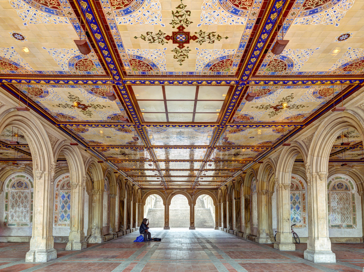 Minton Tile Architectural Archway Wall Mural in your room